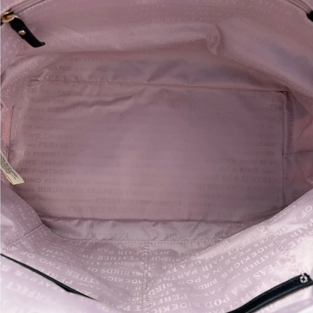 Kate Spade Bridal Tote Storybook Lining with Kate Spade Pink Dust Bag - Picture 6 of 11